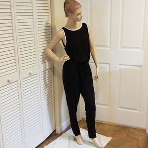 Black & White Jumpsuit FreeLoader Small LQQK